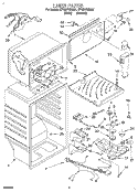 Part Location Diagram of 2182478 Whirlpool KNOB-DAMPR