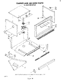 Part Location Diagram of 311649 Whirlpool End Cap, L.H.