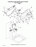 Part Location Diagram of W10418090 Whirlpool PANEL-CNTL