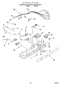 CONTROL Diagram and Parts List for KSRE27FHWH01  KitchenAid Refrigerator