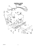 CONTROL, LIT/OPTIONAL Diagram and Parts List for 3XARG484WP02  Whirlpool Refrigerator