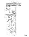 INSTALLATION Diagram and Parts List for ACM062XX1  Whirlpool Air Conditioner