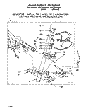 694670 BURNER Diagram and Parts List for LGC7858AW0  Whirlpool Dryer