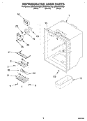 Part Location Diagram of 8170727 Whirlpool INSULATION