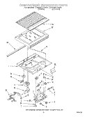 COMPARTMENT SEPARATOR Diagram and Parts List for ET20NKXAW01  Whirlpool Refrigerator