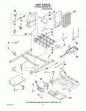 UNIT PARTS Diagram and Parts List for ED2LHEXTD11  Whirlpool Refrigerator