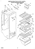 Part Location Diagram of 1118497 Whirlpool SHELF-WIRE