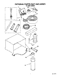 OPTIONAL Diagram and Parts List for CA6WM4  Crosley Air Conditioner