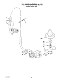 FILL AND OVERFILL Diagram and Parts List for KPDC610S2  KitchenAid Dishwasher