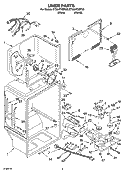 LINER PARTS Diagram and Parts List for ET2AHTXMT00  Whirlpool Refrigerator