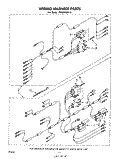 Part Location Diagram of 312637 Whirlpool Harness, Wiring Main