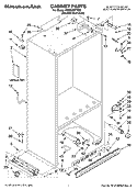 Part Location Diagram of W10164068 Whirlpool Energy Guide
