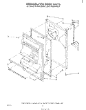 REFRIGERATOR DOOR , NOT ILLUSTRATED Diagram and Parts List for ET16JK1MWR3  Whirlpool Refrigerator