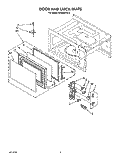 Part Location Diagram of 4313654 Whirlpool WINDOW