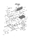 UNIT Diagram and Parts List for 3HKGN500002  Whirlpool Refrigerator