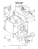 SECTION Diagram and Parts List for LE5530XSW0  Whirlpool Dryer