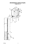 POWERSCREW AND RAM Diagram and Parts List for KUCC151T3  KitchenAid Trash Compactor