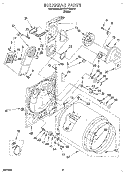 SECTION Diagram and Parts List for KEYE777BWH2  KitchenAid Dryer