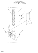 FAN, LITERATURE Diagram and Parts List for RS385PXEB0  Whirlpool Range