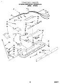 CONTROL Diagram and Parts List for KSRS22QAWH21  KitchenAid Refrigerator