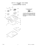 POWER LOCK Diagram and Parts List for 2336W0A  Roper Range