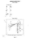 WIRING HARNESS Diagram and Parts List for LA7000XSW1  Whirlpool Washer