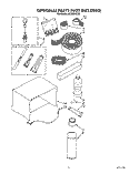 OPTIONAL Diagram and Parts List for ACQ254XZ0  Whirlpool Air Conditioner