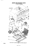 SECTION Diagram and Parts List for RH7630XLW0  Whirlpool Range Hood