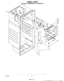LINER Diagram and Parts List for ET16JKXRWR0  Whirlpool Refrigerator