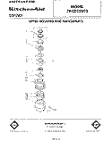 SECTION Diagram and Parts List for 7KCD250T0  KitchenAid Food Waste Disposer