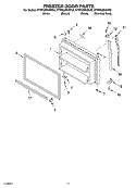 Part Location Diagram of 2195995B Whirlpool ENDCAP-HDL