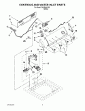 Part Location Diagram of W10317196 Whirlpool PANEL-CNTL