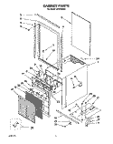 SECTION Diagram and Parts List for ACS102XA1  Whirlpool Air Conditioner