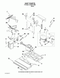 UNIT PARTS Diagram and Parts List for GX5SHDXVB02  Whirlpool Refrigerator