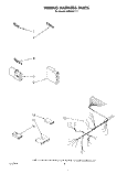 Part Location Diagram of 3367693 Whirlpool HARNS-WIRE