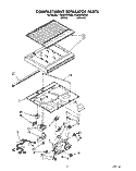 COMPARTMENT SEPARATOR Diagram and Parts List for TT20BKXZN00  Whirlpool Refrigerator