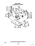 SECTION Diagram and Parts List for CFCS3WS3  Whirlpool Ice Maker