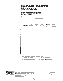 COVER Diagram and Parts List for C3257W0  Roper Range