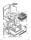 OVEN, LIT/OPTIONAL Diagram and Parts List for KEDS100WAL1  KitchenAid Range