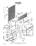 UNIT Diagram and Parts List for TT18EKRWW02  Estate Refrigerator
