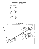 WIRING HARNESS Diagram and Parts List for LA5525XTN0  Whirlpool Washer