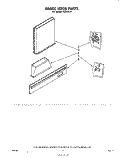 SECTION Diagram and Parts List for RJH3330  Whirlpool Range Hood