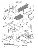UNIT Diagram and Parts List for ET22DKXSW00  Whirlpool Refrigerator