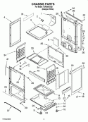Part Location Diagram of W10168214 Whirlpool BOX-BURNER
