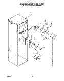 REFRIGERATOR LINER Diagram and Parts List for KSSS36MAX00  KitchenAid Refrigerator