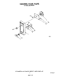 Part Location Diagram of 4158116 Whirlpool Insert and Panel