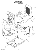 Part Location Diagram of W10136916 Whirlpool BASE-CONDR