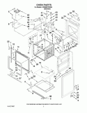OVEN PARTS Diagram and Parts List for KDRS807SSS04  KitchenAid Range