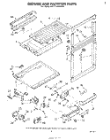 BREAKER AND PARTITION Diagram and Parts List for EHT171ZKWR0  Whirlpool Refrigerator