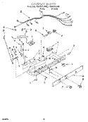 CONTROL, LIT/OPTIONAL Diagram and Parts List for 4YED20TKDN02  Whirlpool Refrigerator